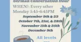 Artwork for Kaffeestunde — Fall 2026 German Conversation Series