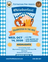 Official Oktoberfest in The Hive 2026 flyer